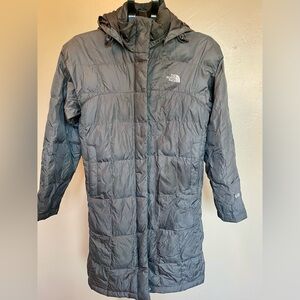 The North Face Gray Puffer Jacket